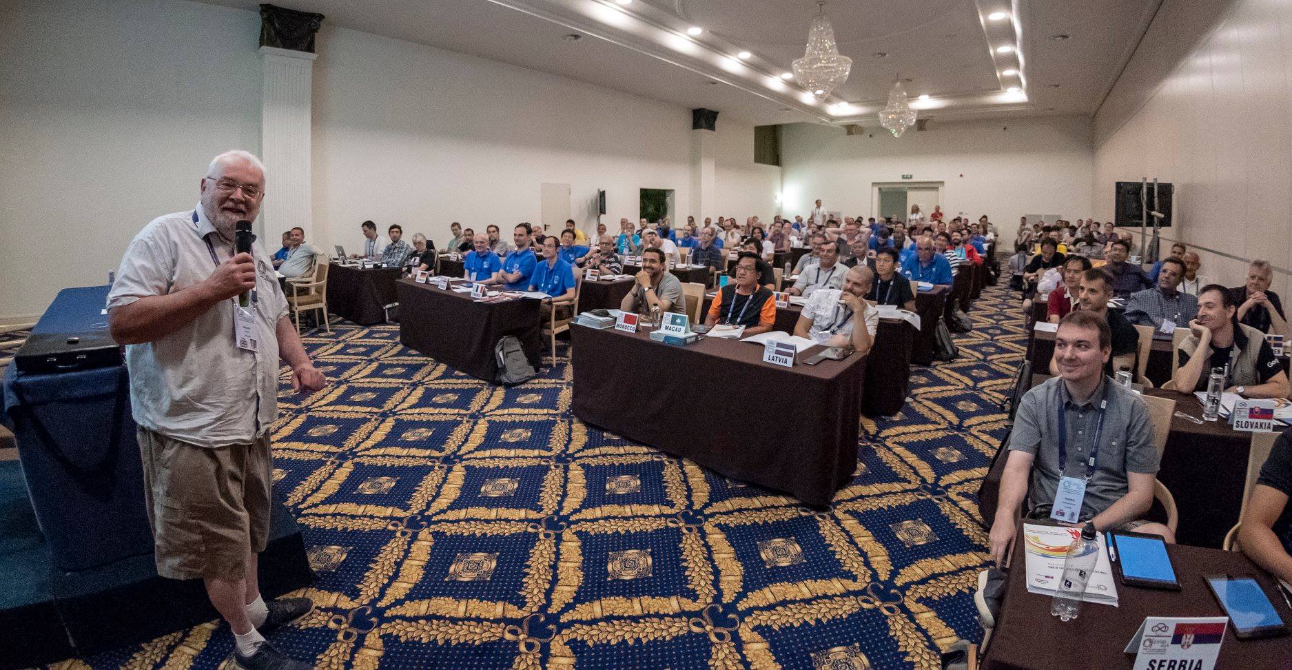 Jury meeting at IMO 2018 in Cluj-Napoca, Romania